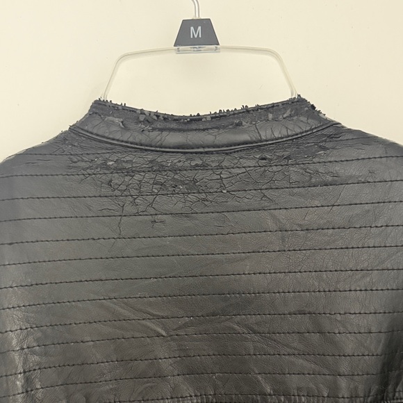 xhilaration Black Leather Women's Jacket - Picture 6 of 7